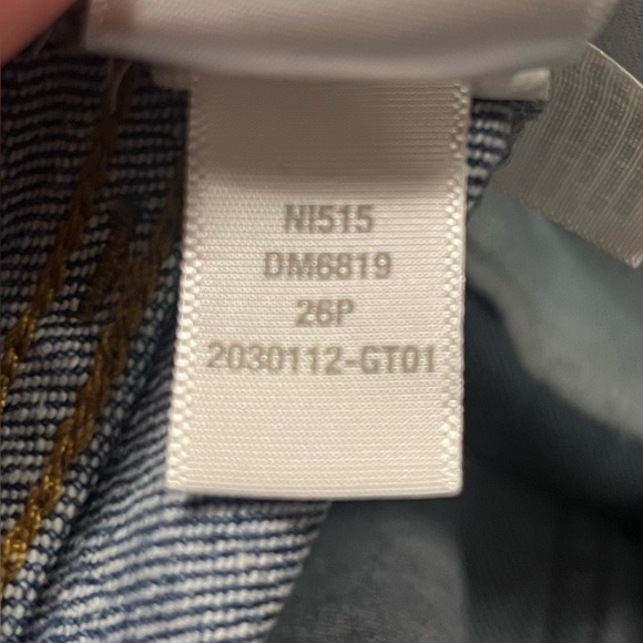 Madewell | Curvy Perfect Vintage Straight Jean, Size 26 Petite - Picture 4 of 5